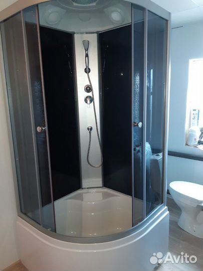 Сборка душевых кабин