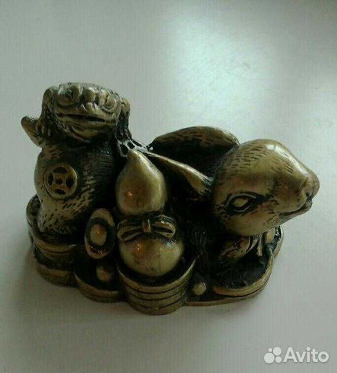 Фигурка кролик и жаба