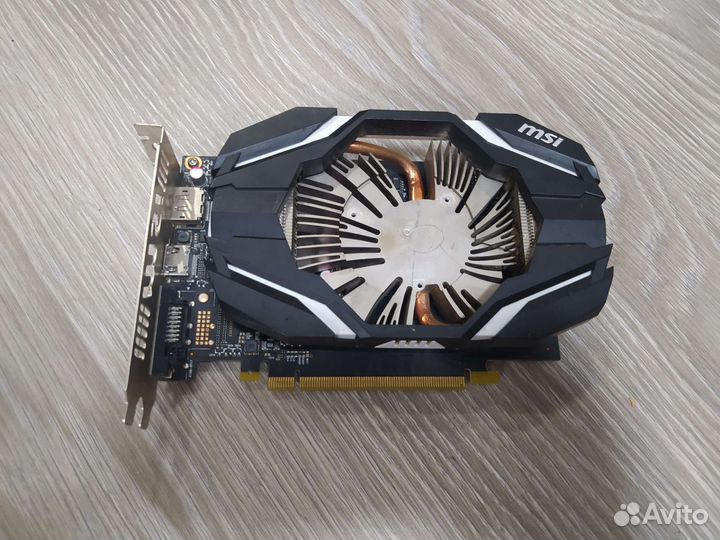 Видеокарта MSI GTX 1060 6GB нерабочая