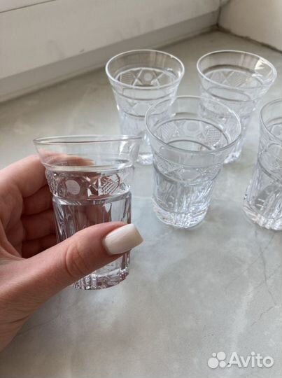 Рюмки Дятьковский хрусталь набор 6 шт