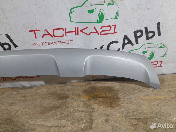 Накладка переднего бампера Kia Picanto 3 (2017-202