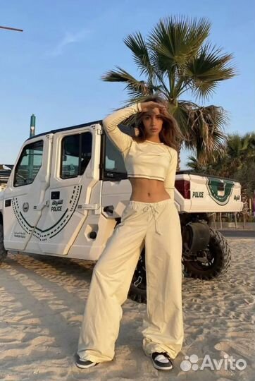 Брюки карго палаццо Vert