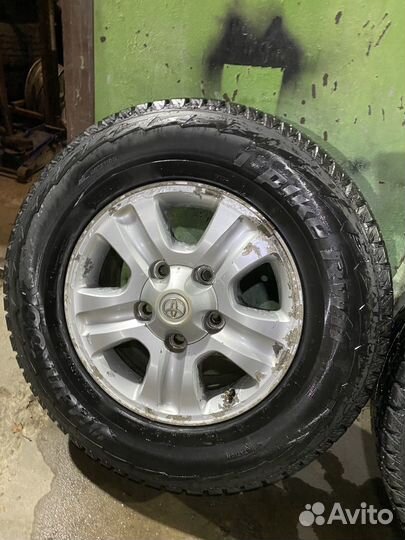 Колеса В сборе R17 зимняя резина 275/65R17 шипы