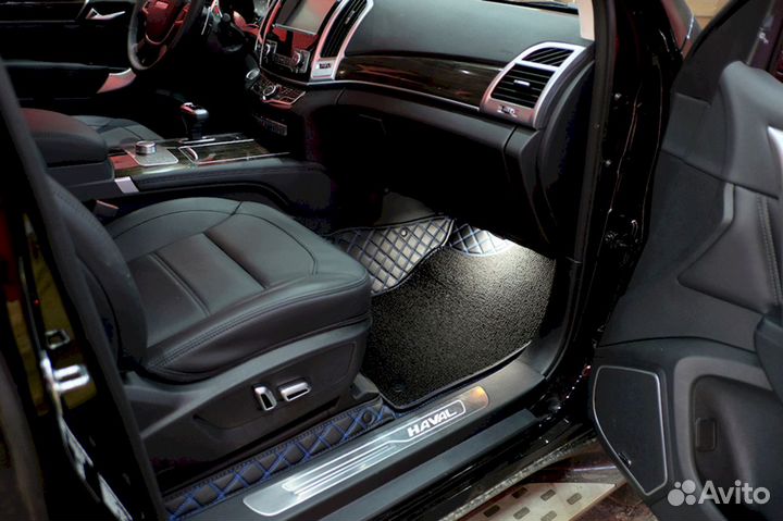 3D коврики из экокожи Haval