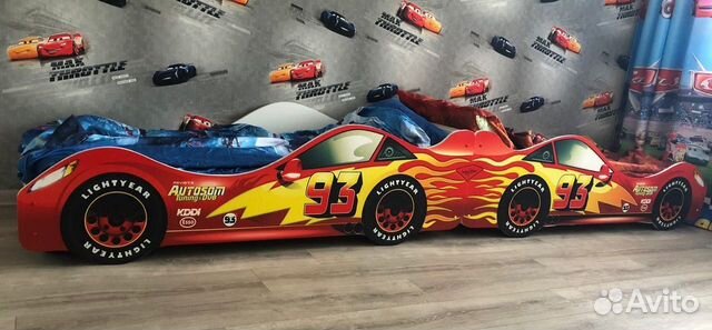 Детская кровать Машина