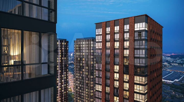 1-к. квартира, 37,3 м², 27/29 эт.