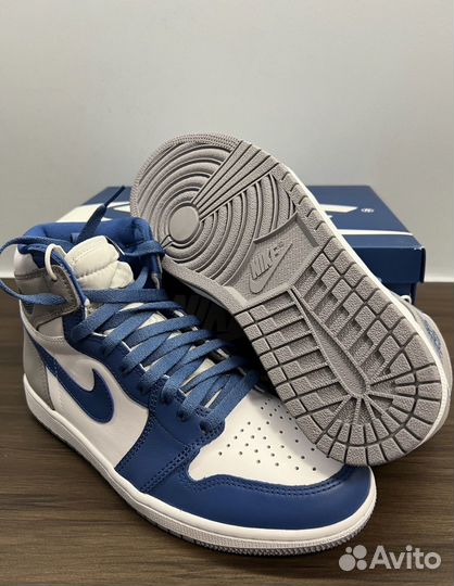 Кроссовки nike jordan high blue оригинал
