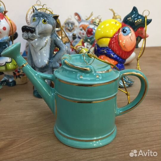 Лефортовские фарфоровые ёлочные игрушки