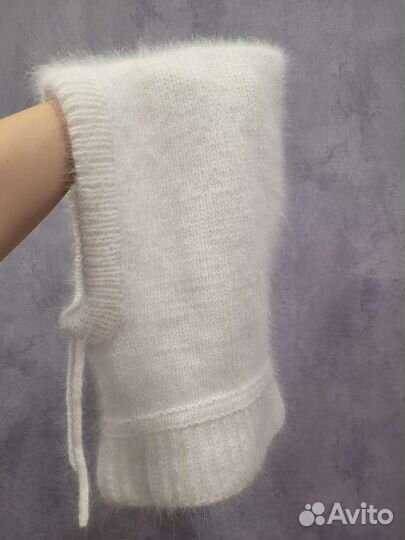 Капор из пуха норки