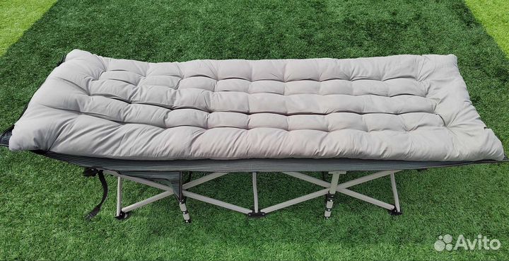 Раскладушка с матрасом туристическая для рыбалки