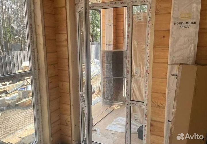 Остекление окон и балконов пвх