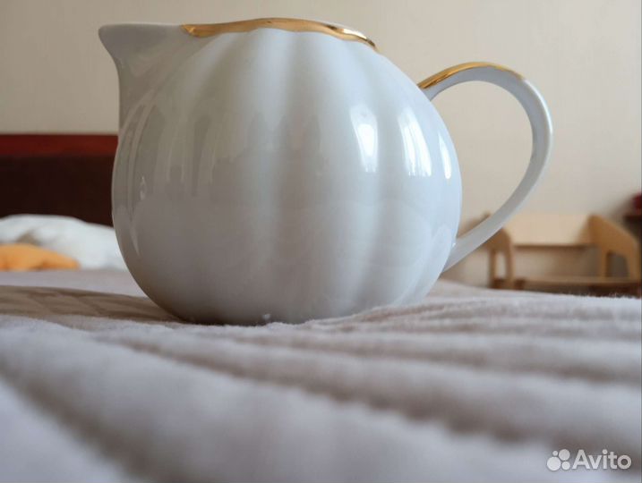 Молочник сливочник Дулево