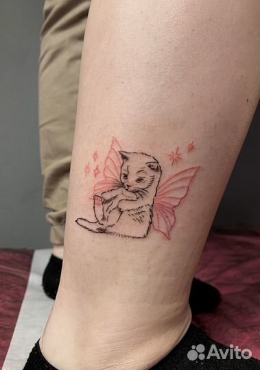 Модель на тату у проф мастера