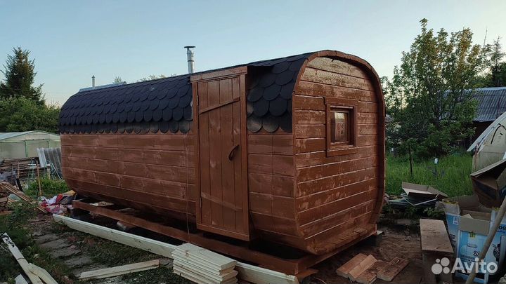 Бани-бочки с доставкой