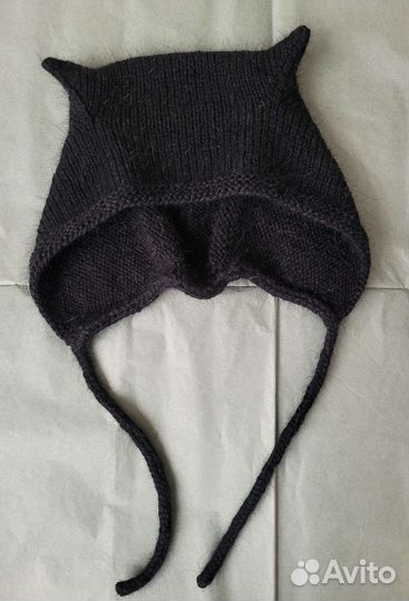 Чепчик женский с ушками коточепчик