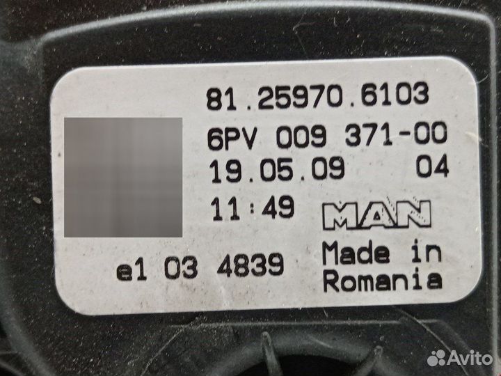 Педаль газа для MAN TGL 81259706103