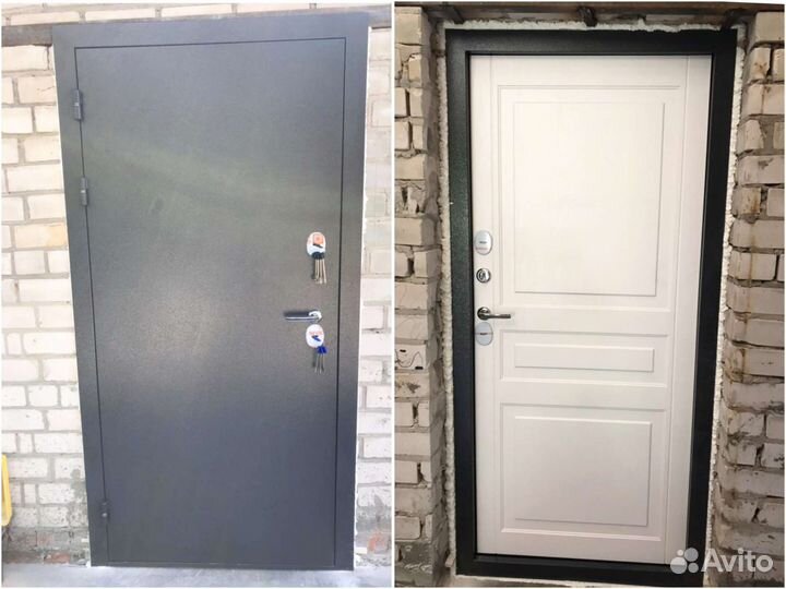 Металлические входные двери с терморазрывом