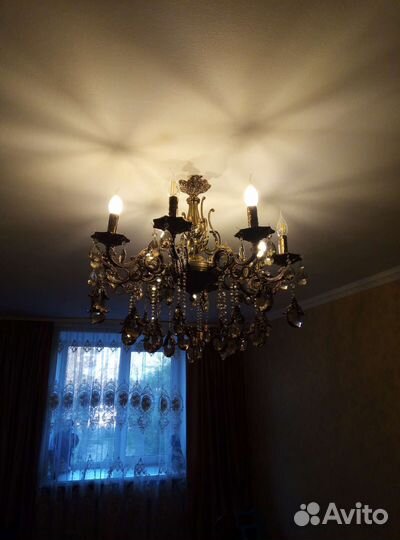 Люстра потолочная италия бу