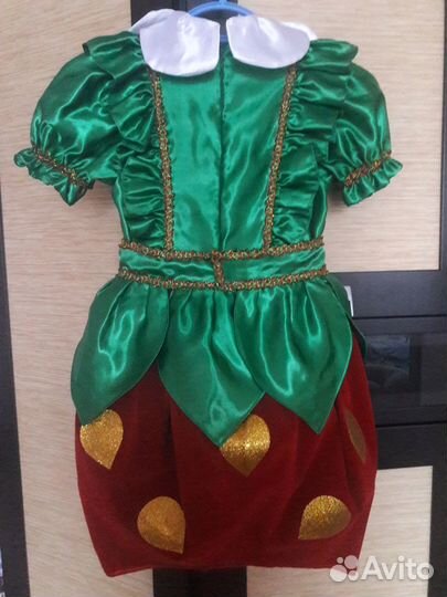 Костюм Клубничка, новогодний-карнавальный