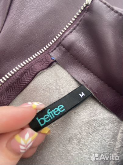 Кожаные шорты женские 46-48