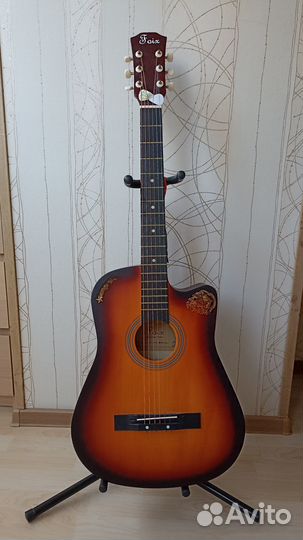 Акустическая гитара бу