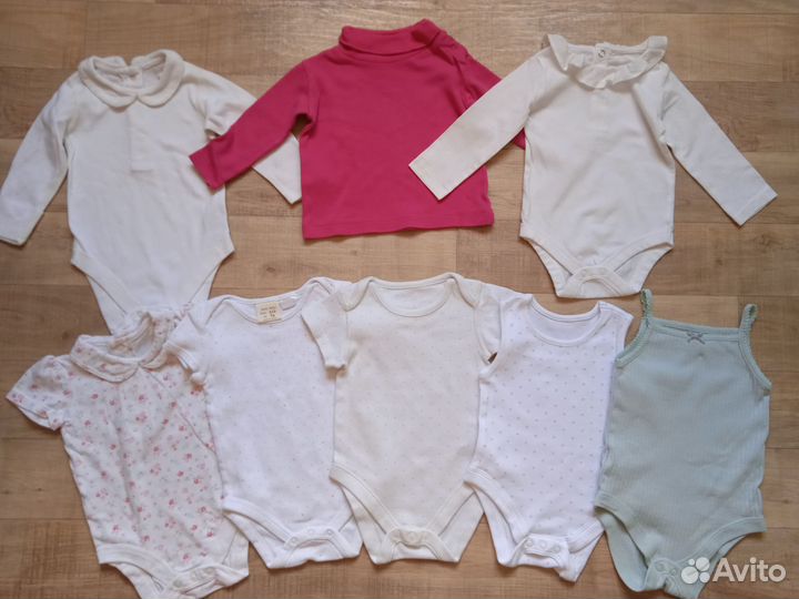 Платье Next лонгслив лосины боди шорты 62-68