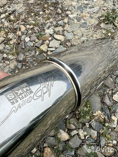 Глушитель прямоточный банка HKS