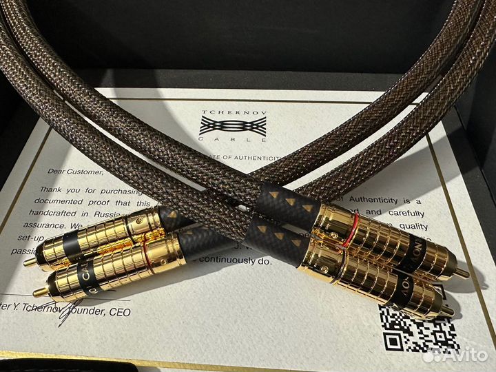 Кабель Tchernov Reference MkII RCA 1,65 m