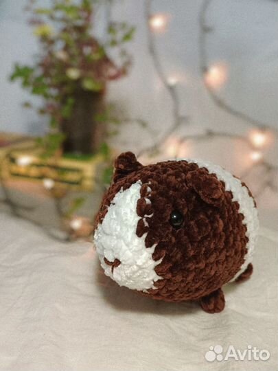 Морская свинка. Вязаные игрушки ручной работы