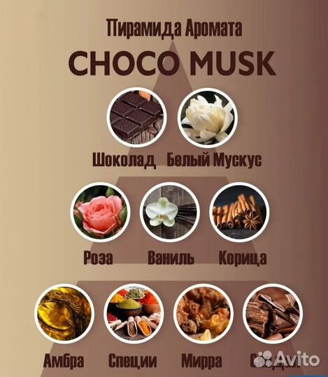 Арабские масляные духи ChocomuskAlRehab