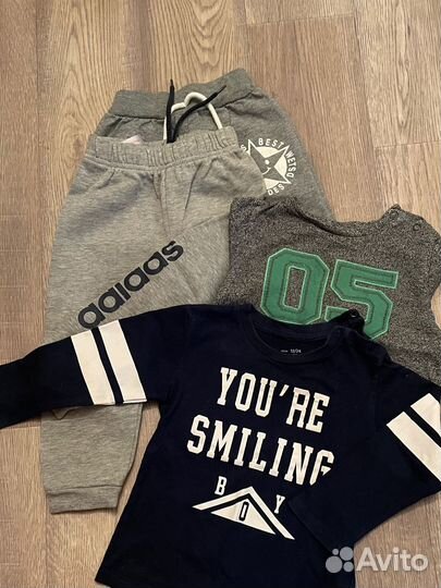 Вещи пакетом на мальчика 80 86