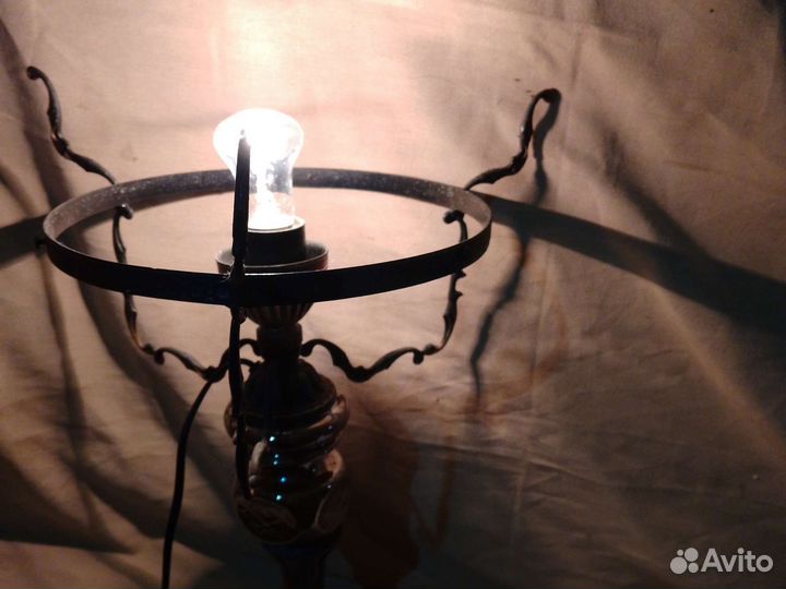 Огромная настольная лампа СССР