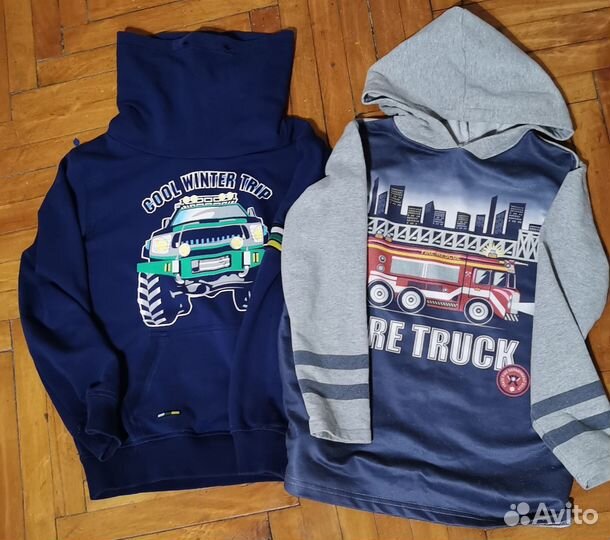 Вещи пакетом на мальчика 122 128