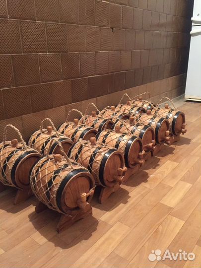 Бочки дубовые 3 л