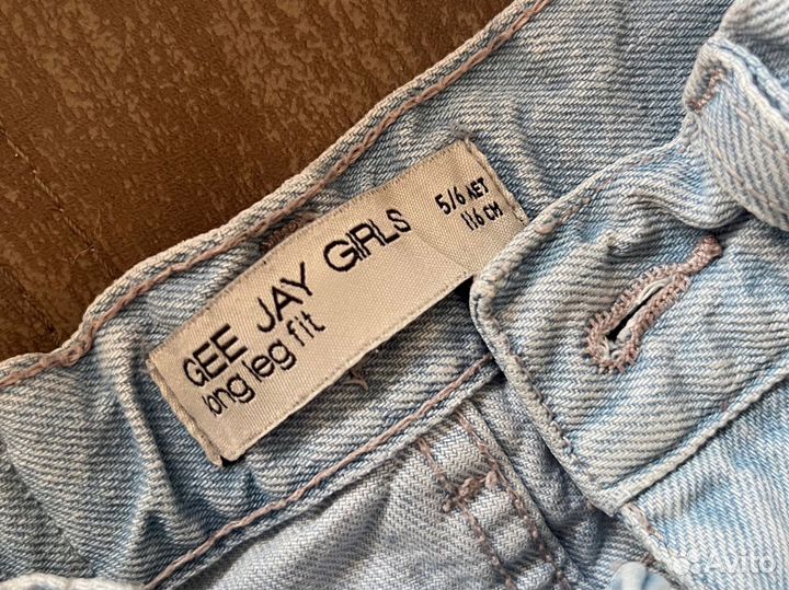 Джинсы для девочки gloria jeans 116