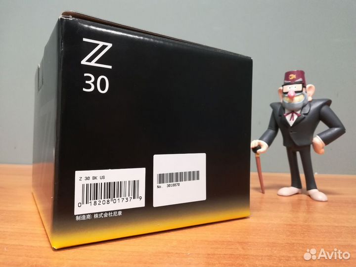 Фотоаппарат Nikon Z30 Body, черный (Eng меню)