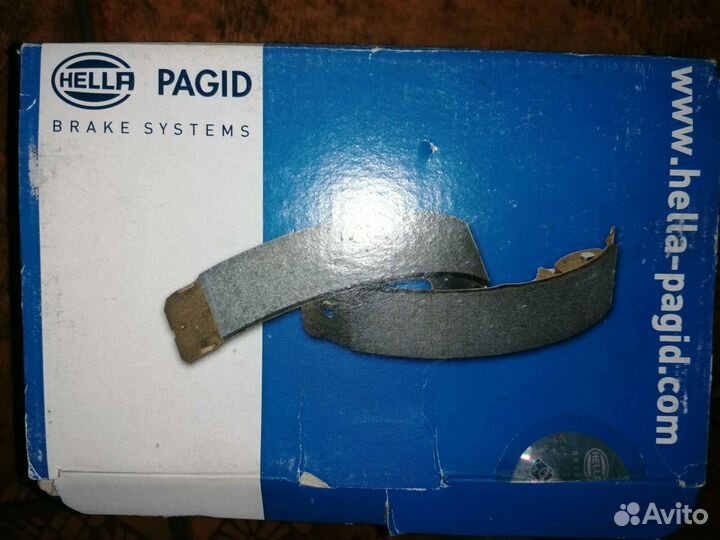 Колодки тормозные задние Hella/Pagid