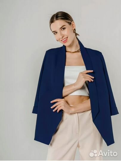Новый стильный пиджак на 52 размер