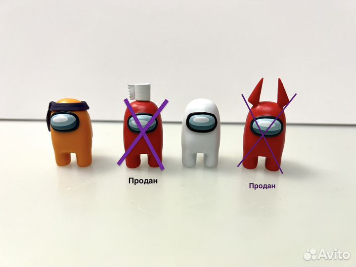 Фигурки Among Us