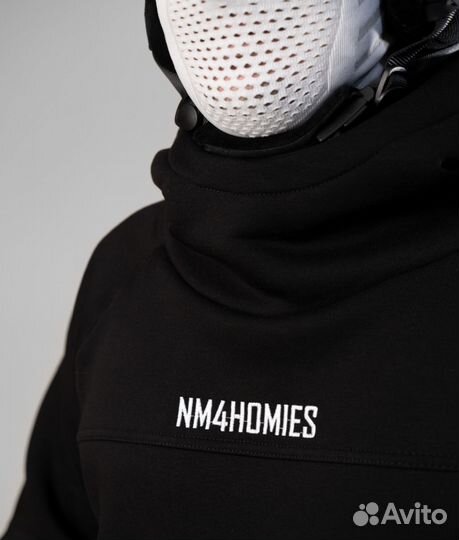 Толстовка унисекс NM4 Homies Ninja Lite чёрный