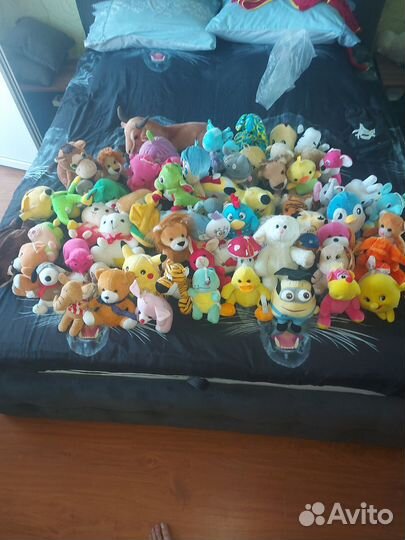 Мягкие игрушки пакетом