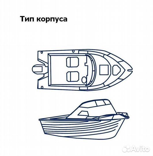 Тент транспортировочный для лодок длиной 5,0-5,3 м