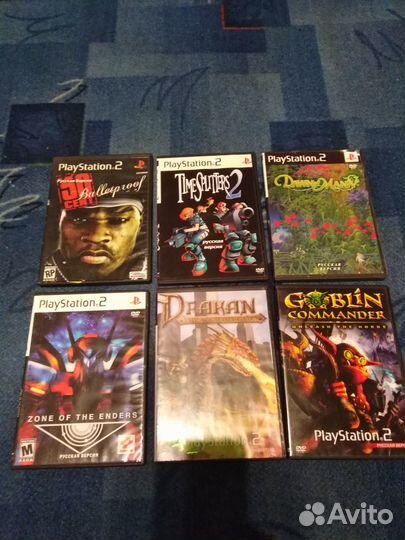 Диски на Sony Playstation 2