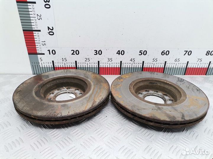 Диск тормозной передний для Volkswagen Passat 5 GP