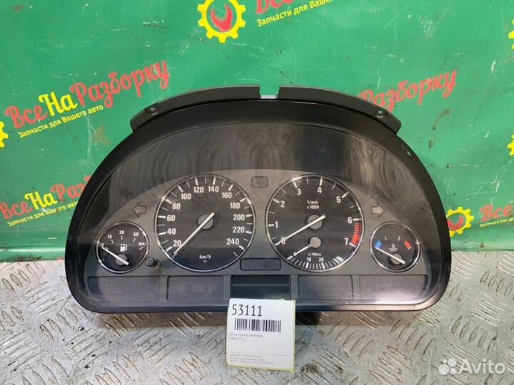 Щиток панель приборов Bmw E39 2.5