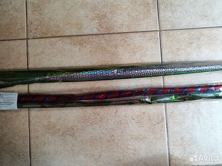 Бумага для подарков. Остатки