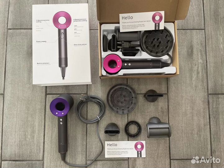 Фен Super Hair Dryer dyson
