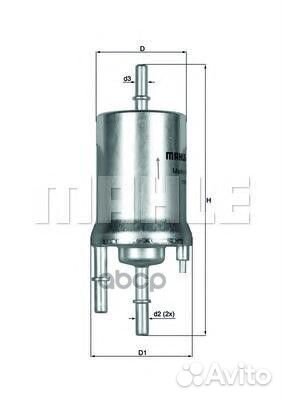 Фильтр топливный VAG polo/golf/caddy/fabia/A2/A3