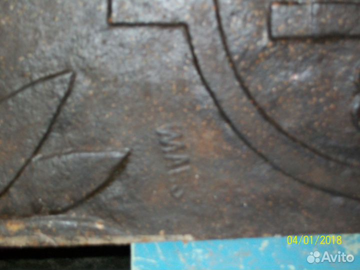 Плиты чугунные