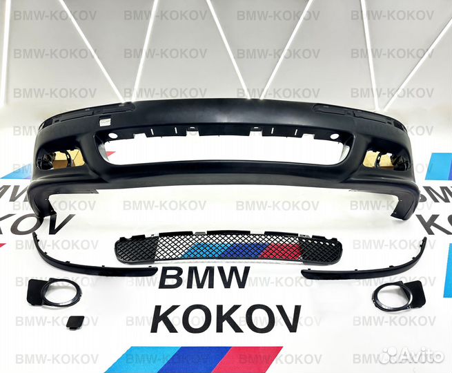М лук стиль передний бампер для е39